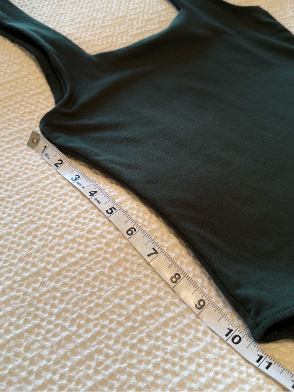 Old Navy | One-Piece Bodysuit | Forest Green | size XS - Picture 4 of 4
